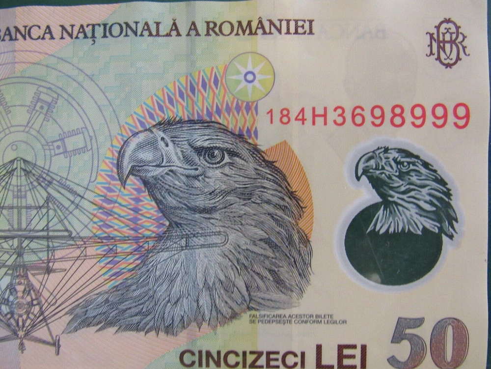 Romania: 50 Lei 2018 UNC Condition!