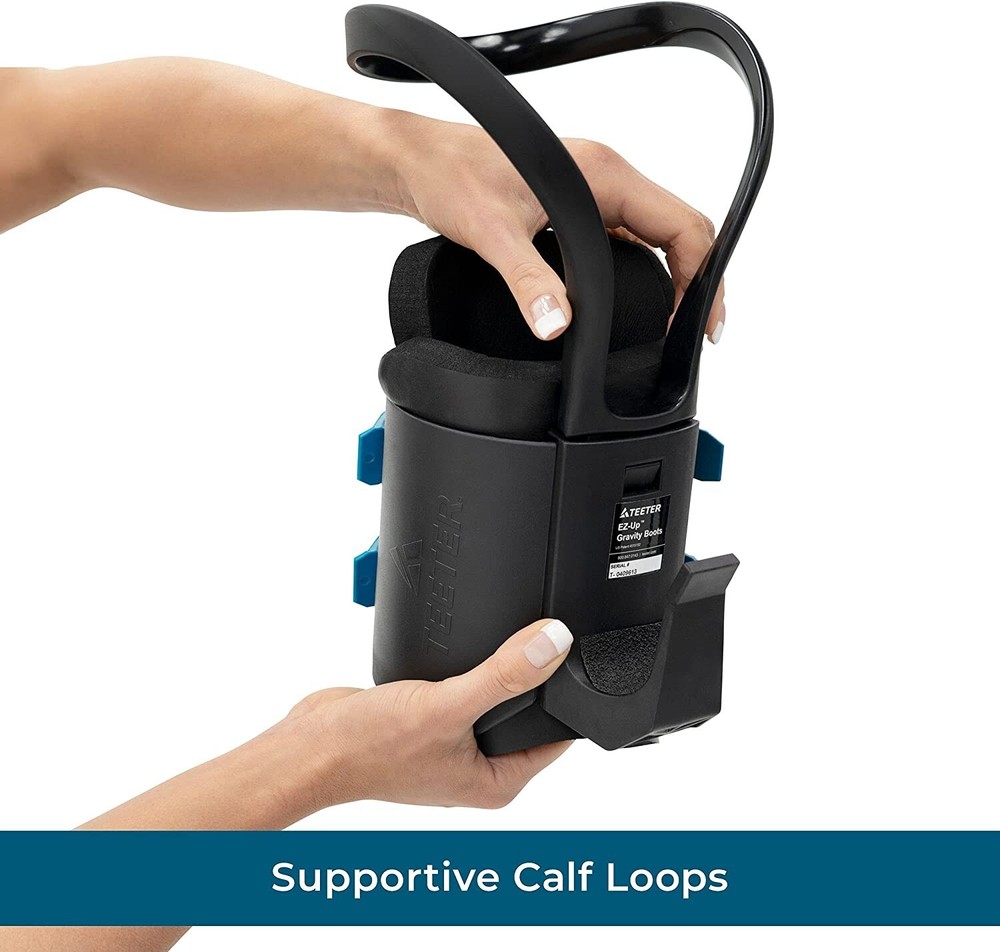 Teeter Gravity Boots for Back Pain Relief and Abdominal Exercise - Support