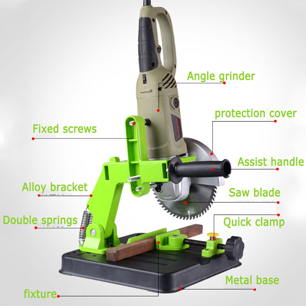 Angle Grinder Bracket Cutting Fixing Universal Tool Grinding Machine Accessories