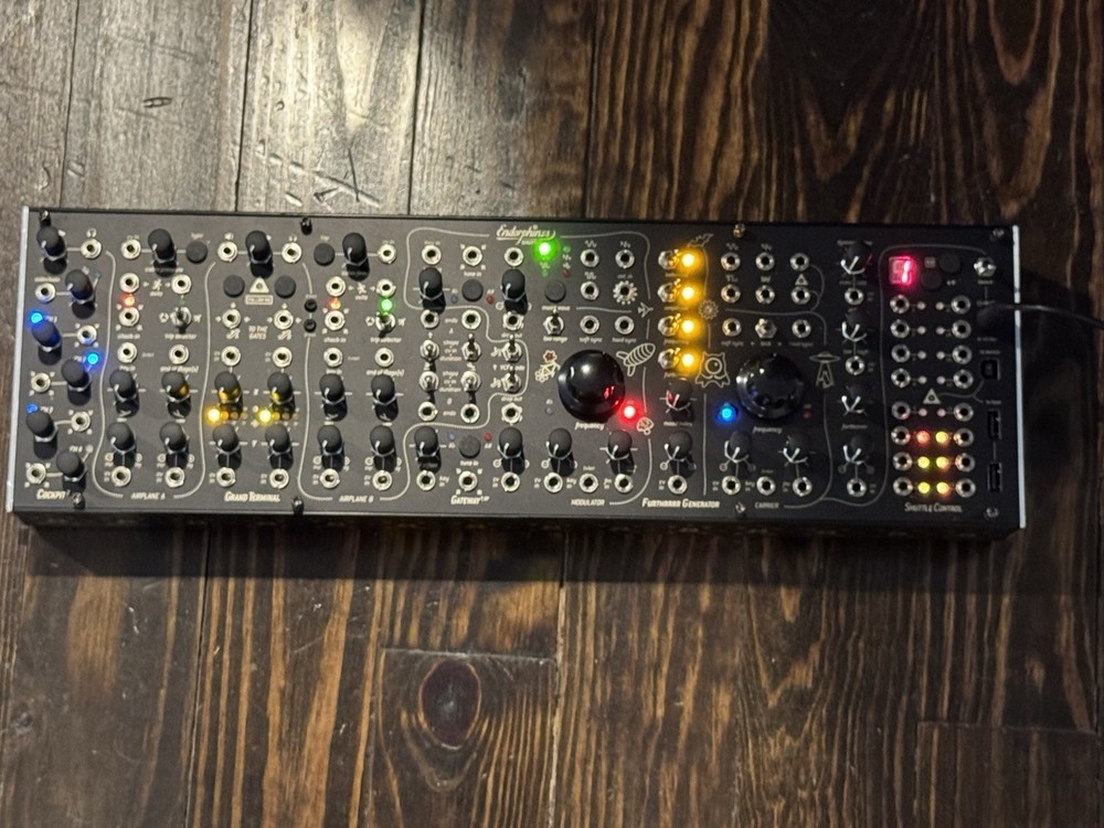 Endorphin.es Shuttle System (Black) Modular EURORACK Synthesizer
