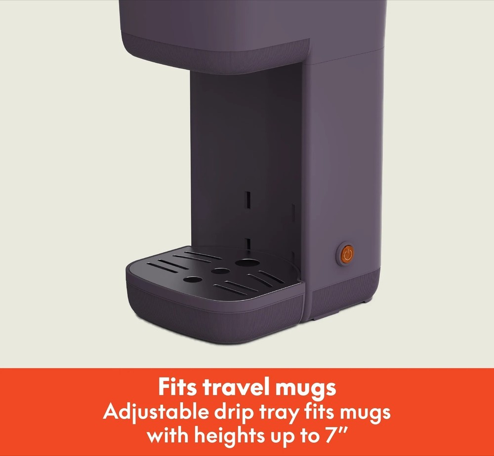 Single-Serve Coffee Maker, Plum