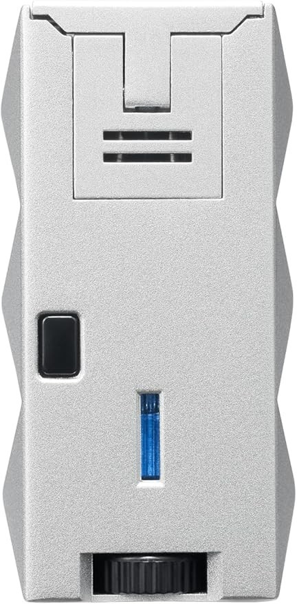 Colibri Cigar Lighter with Punch Quasar II Silver