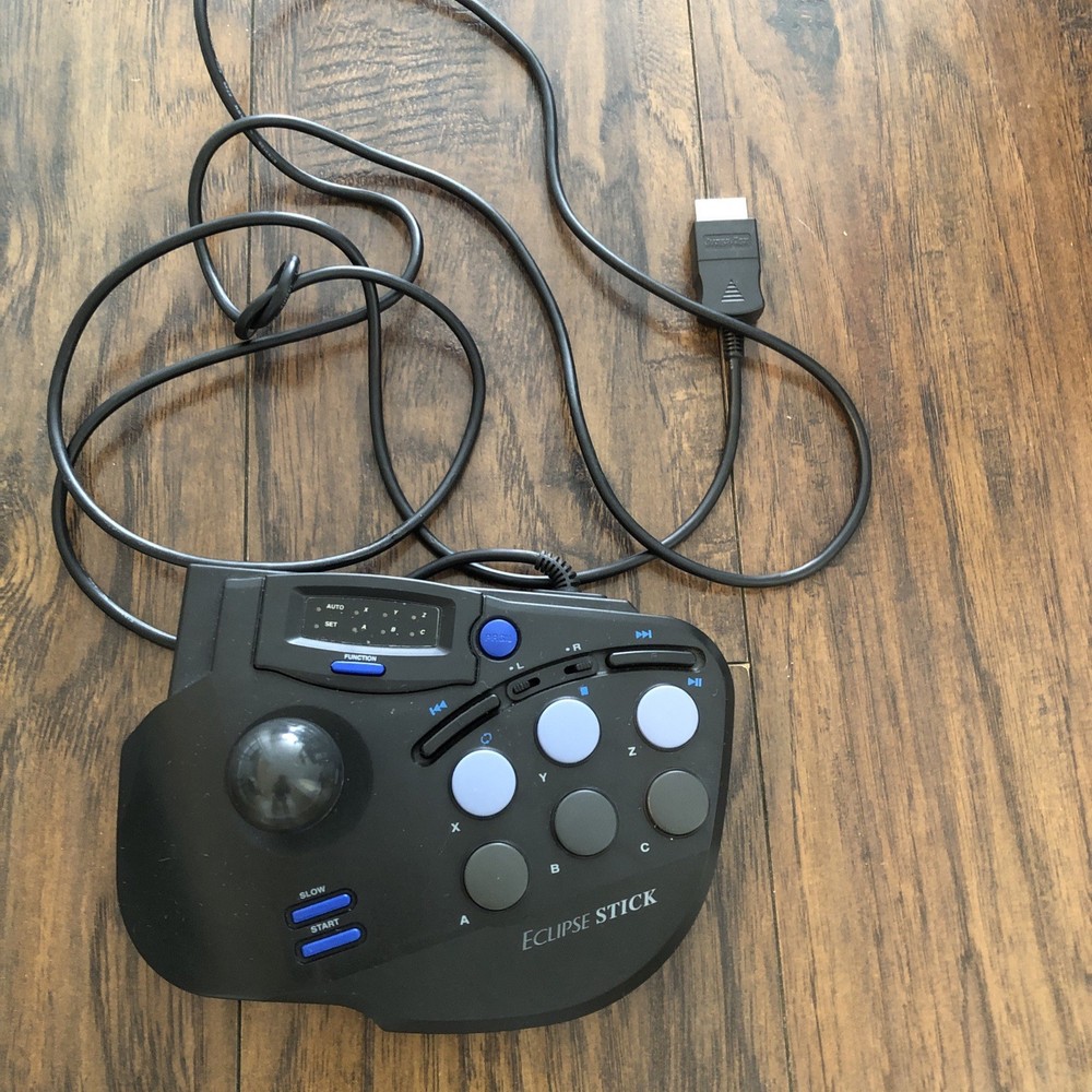 Sega Saturn Interact Eclipse Stick Controller TESTED!