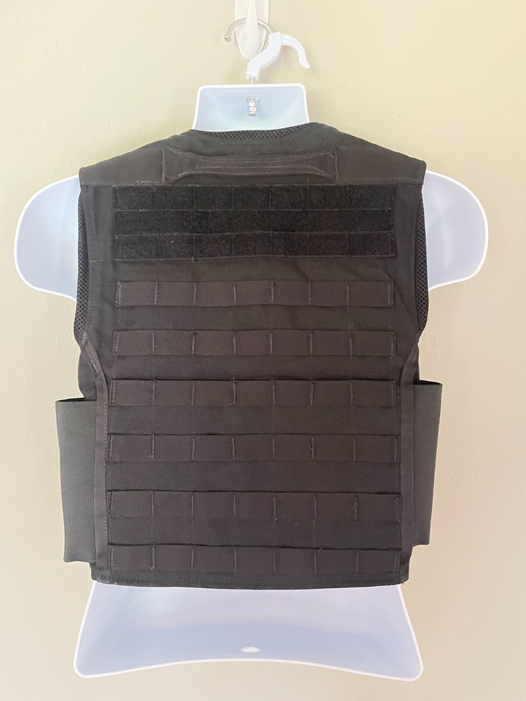 SECOND CHANCE Standard Armor Carrier Side Open Small LONG 2017-2017 Black Molle