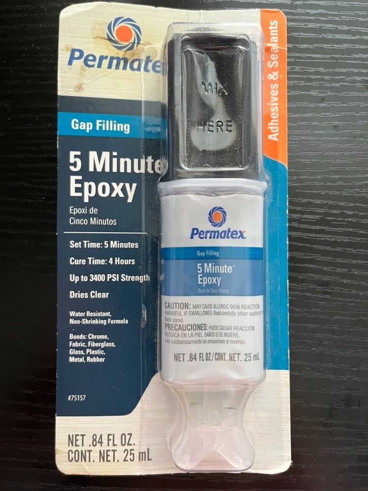 Permatex Permatex Epoxy 5 Minute General Purpose Epoxy, 0.84 oz