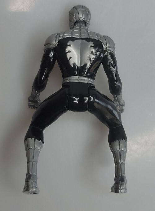 Marvel DC Comic Black Suit 2013 Spiderman Sitting Position 3.5” Motorcycle Rider