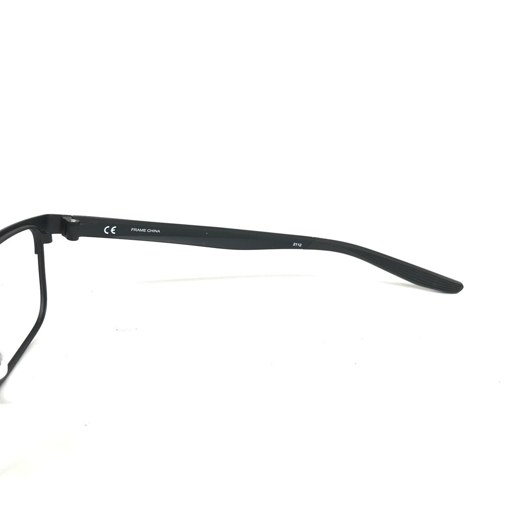 Nike Eyeglasses Frames 8130 001 Black Rectangular Full Rim 56-16-140