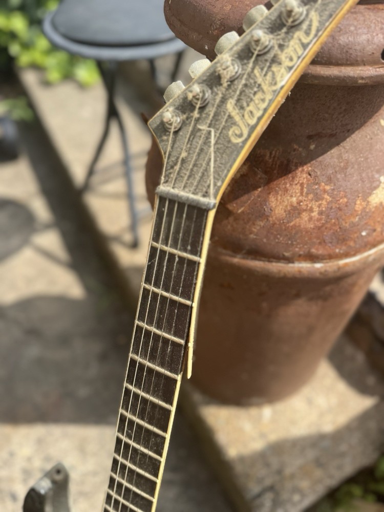Anthrax - Scott Ian Signed Jackson Guitar - 1990 Studio Fire Survivor!!!