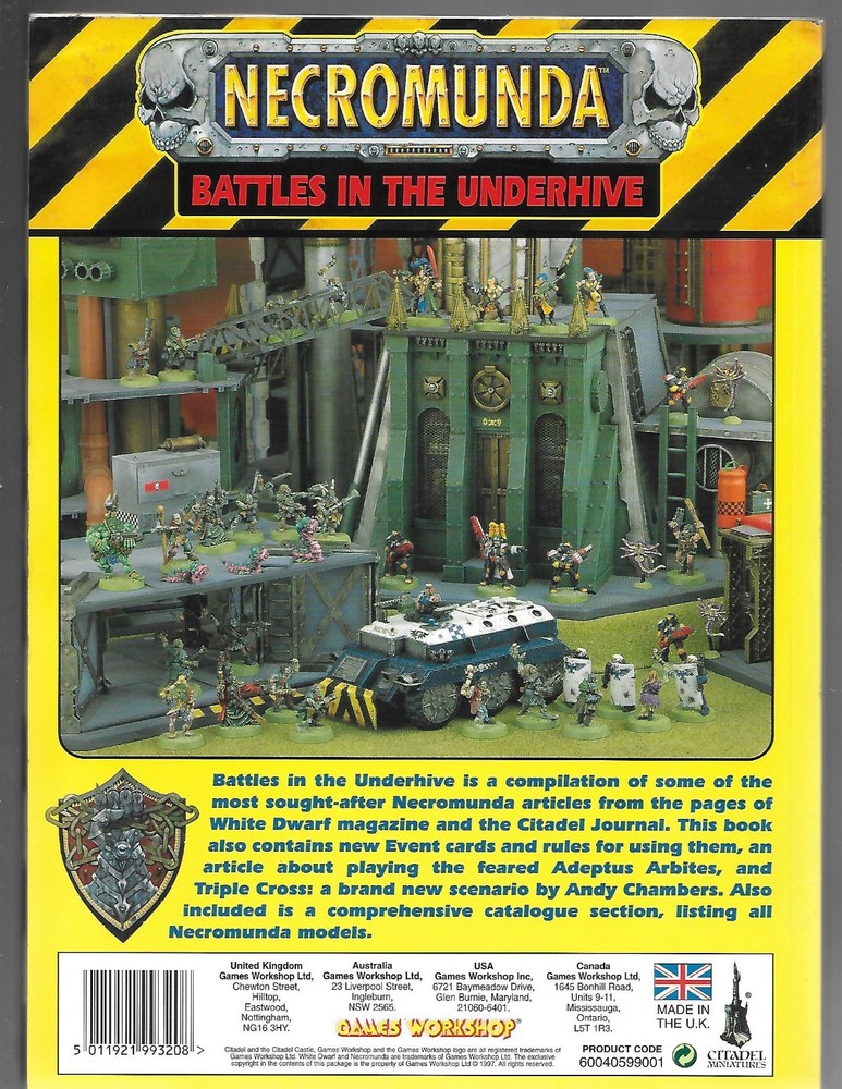 Necromunda Battles in the Underhive