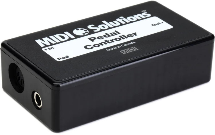 MIDI Solutions Pedal Controller Expression Pedal MIDI Data Generator