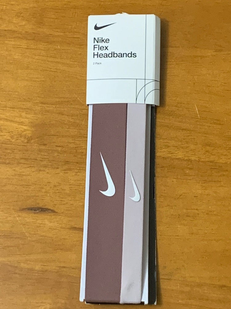 Nike Flex Headbands 2 Pack Unisex OSFM NEW