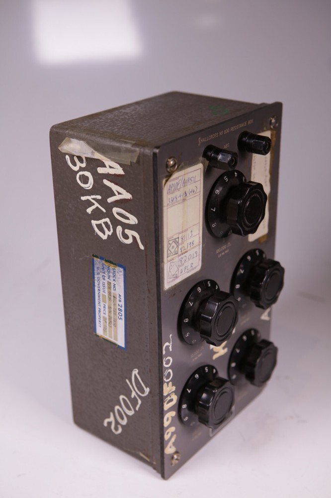 Hallcross No 830 Resistance Box