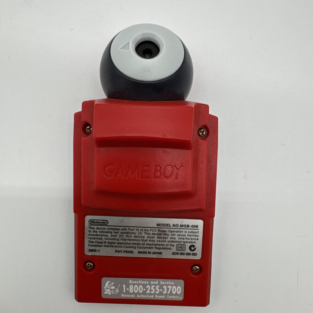 Gameboy Camera Red tested and working