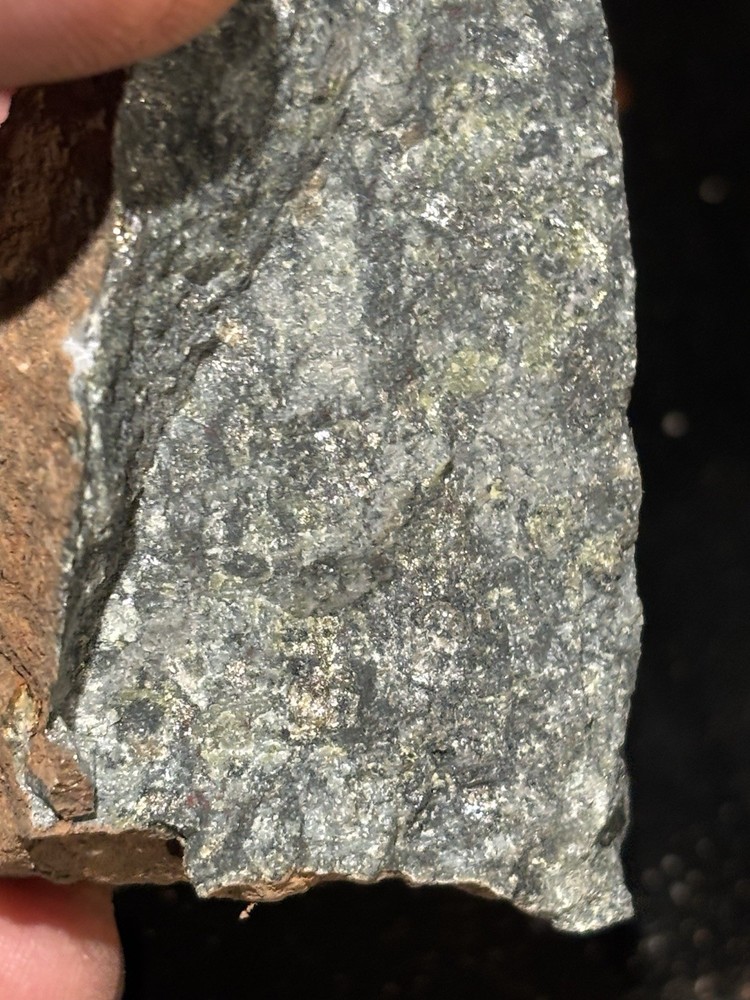 az green stone gold and silver ore