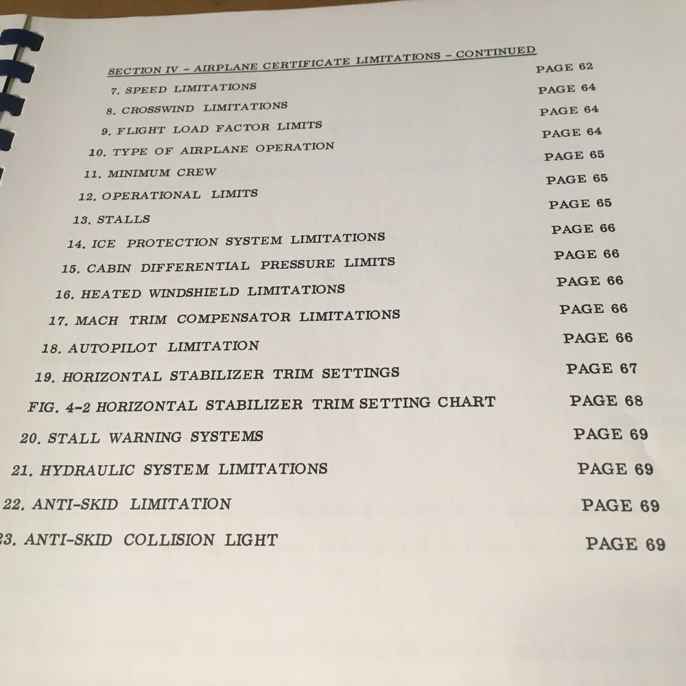 Lockheed 1329 JetStar Flight Training Manual
