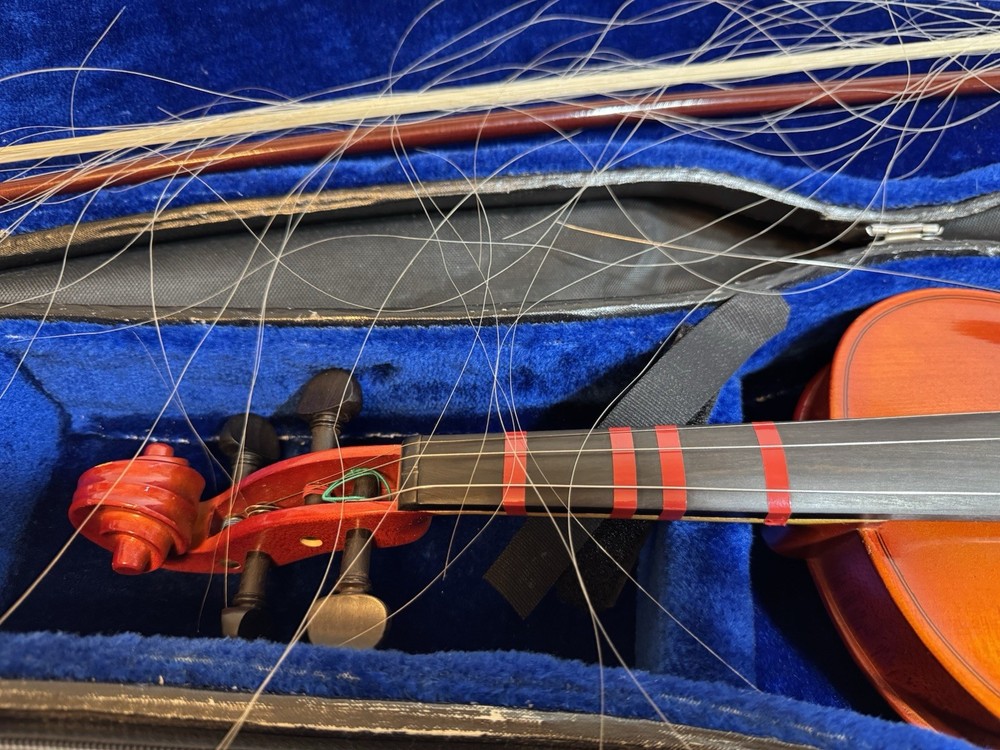 k baek violin with bow and case