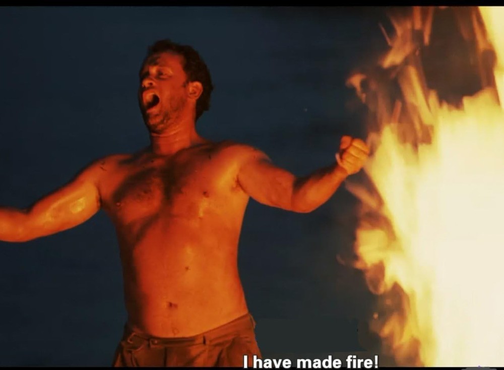 Bow Drill Fire Starter Kit: Bamboo Tool for Wilderness Survival Training