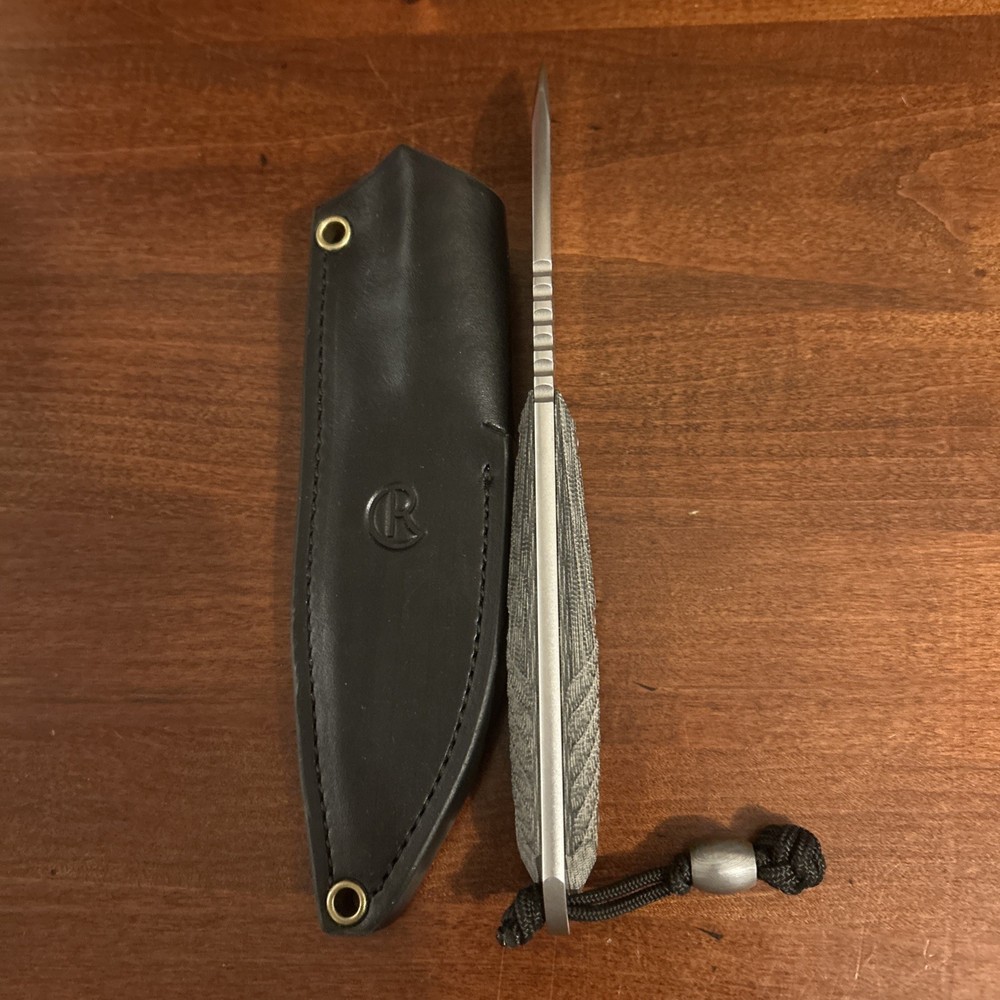 Reeves Insingo Black Canvas Micarta