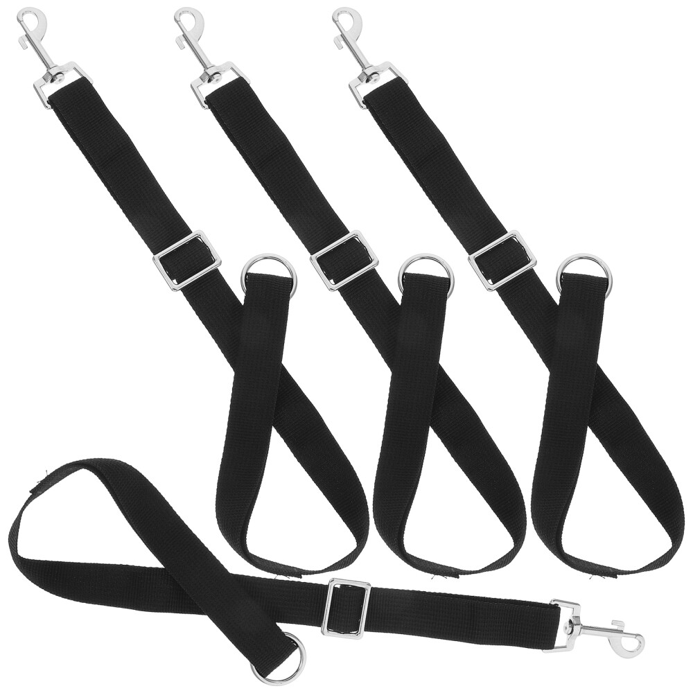 4Pcs Bucket Harness Grooming Leash Hooks Fixed Rope Loop