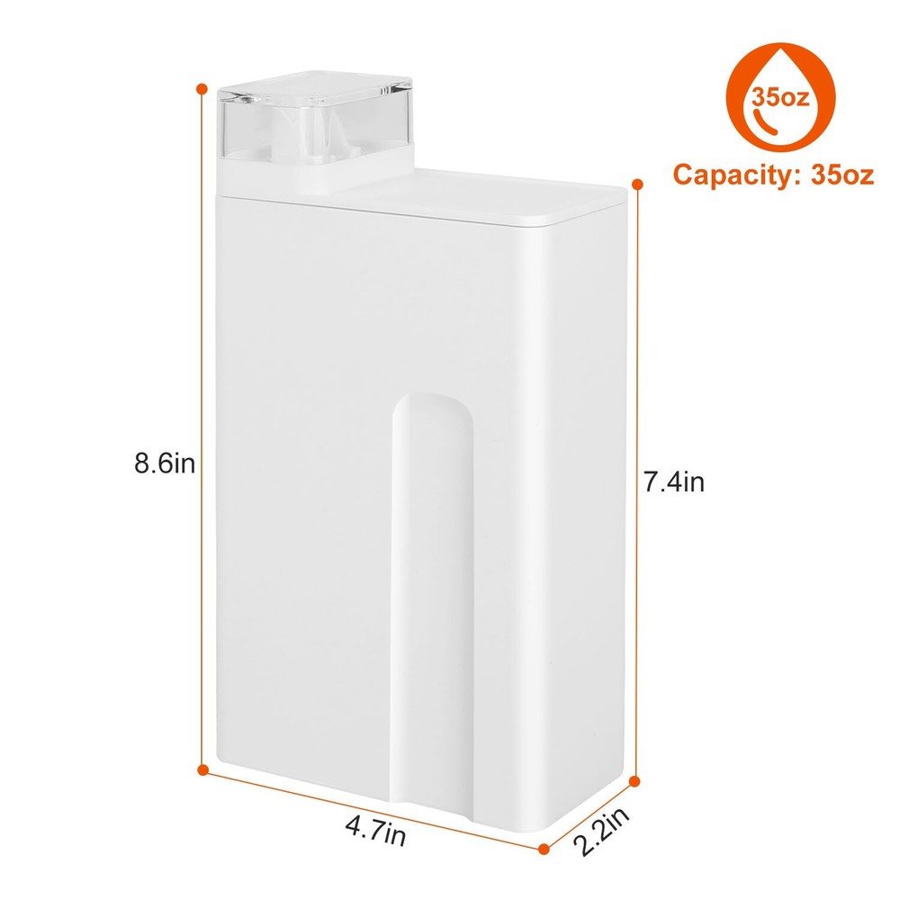 Laundry Detergent Dispenser, Plastic Liquid Laundry Detergent Container