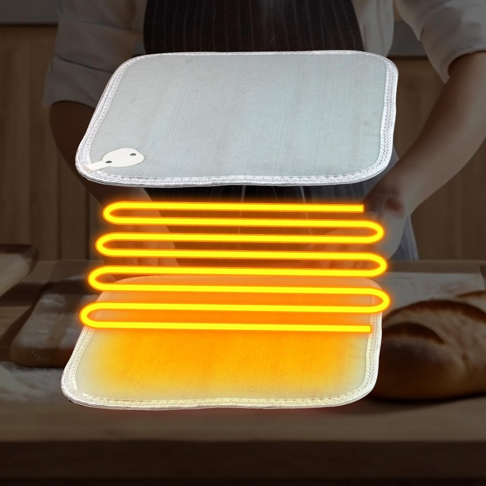 Dough Proofer Heating Pad with Warming Box, Sourdough Bread Proofing Warmer B...