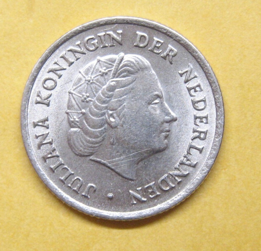 1956 Netherlands 10 Cent Take a Look
