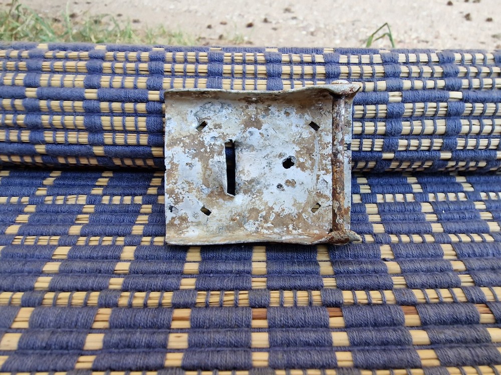 WW2 Original German Buckle Front Item Relic.