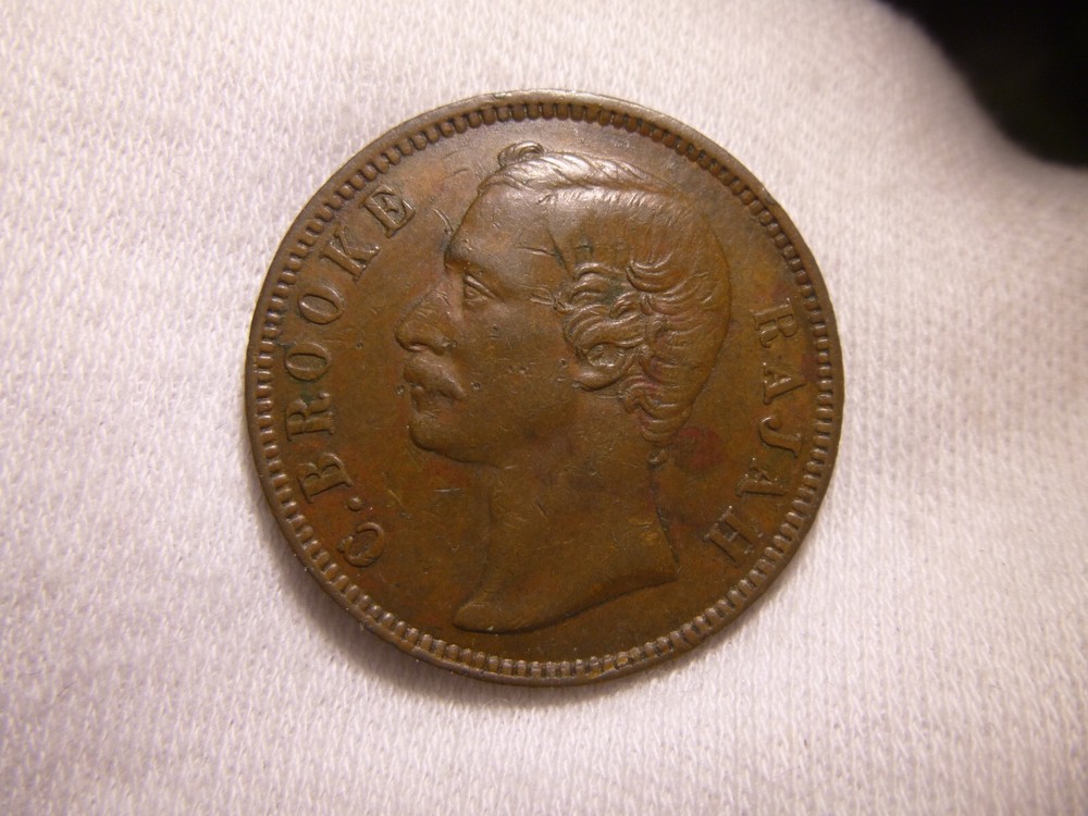 1888 Sarawak 1 Cent