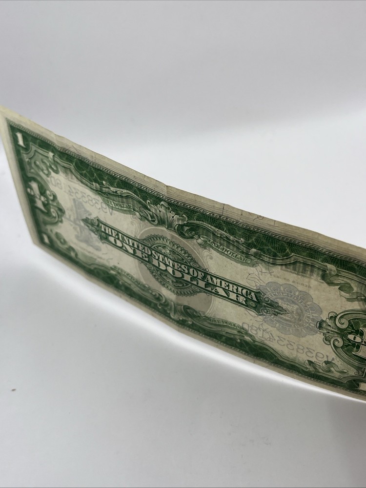 1923 $1 Silver Certificate Banknote Horse Blanket