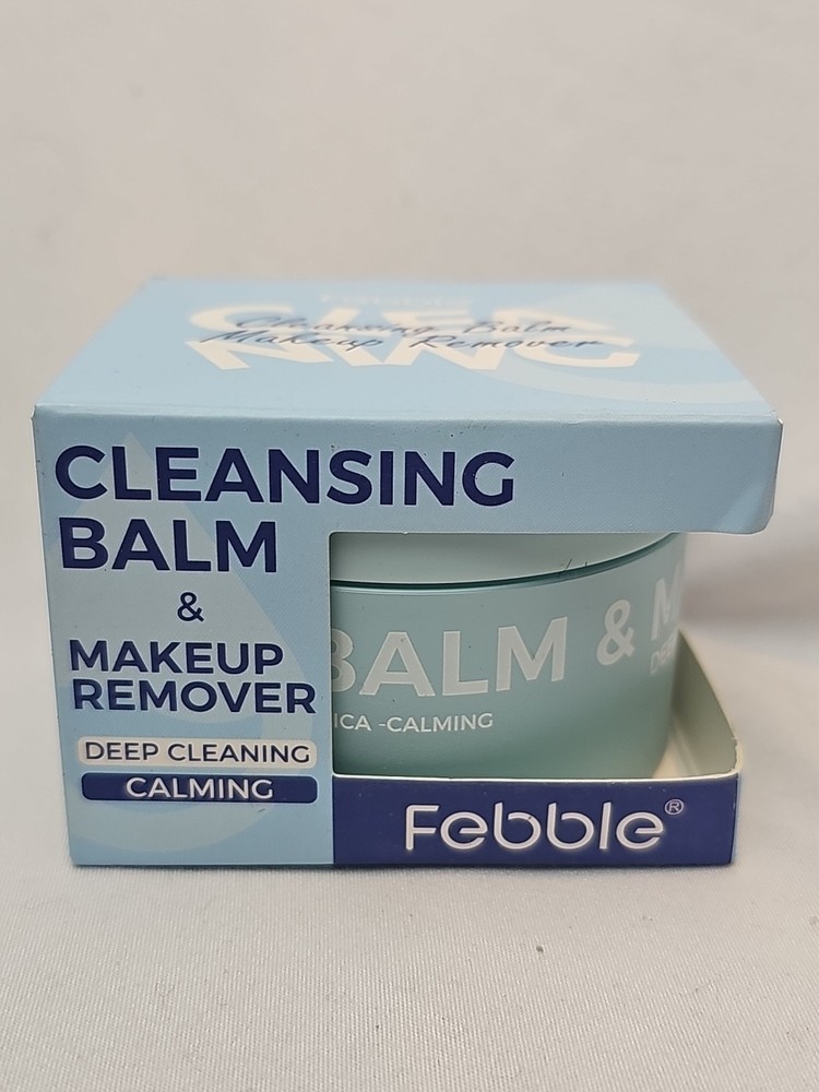 Febble Cleansing Balm & Makeup Remover, Coconut Scent, 78g