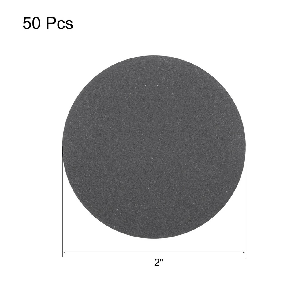 2" Hook and Loop Sanding Disc Wet / Dry Silicon Carbide 800 Grit 100 Pcs