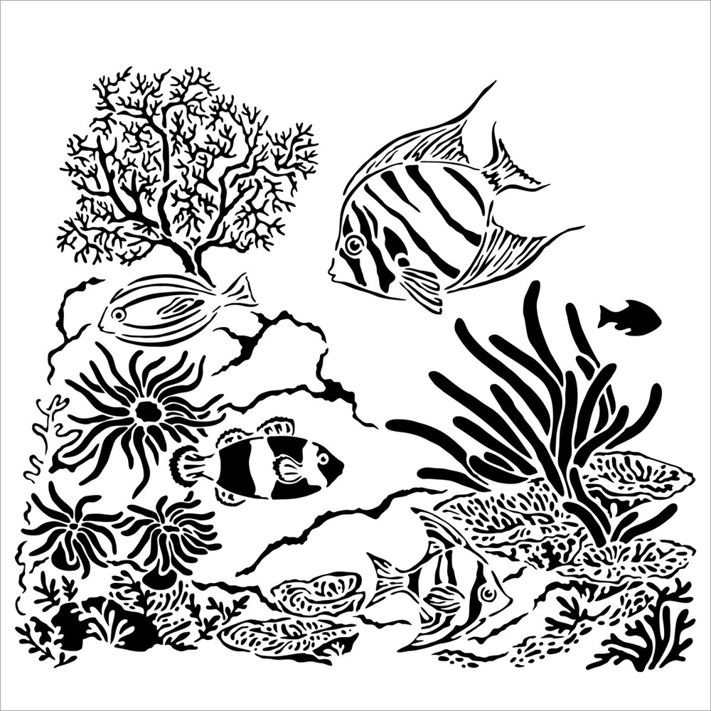 Crafter's Workshop Template 6"X6" Aquarium