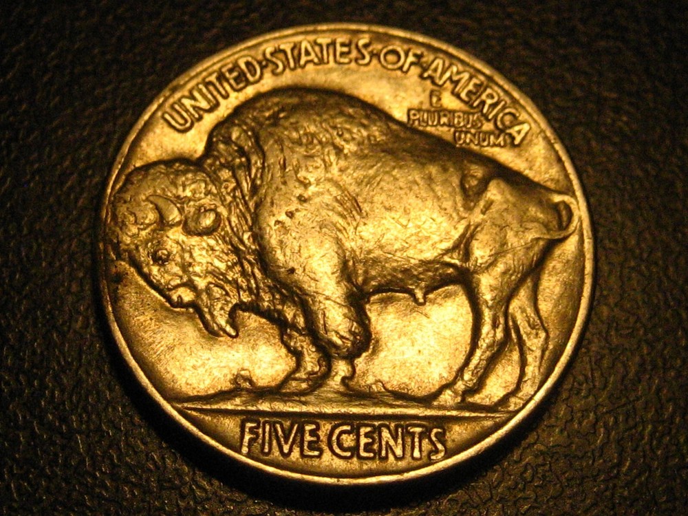 1937-P Buffalo Nickel AU