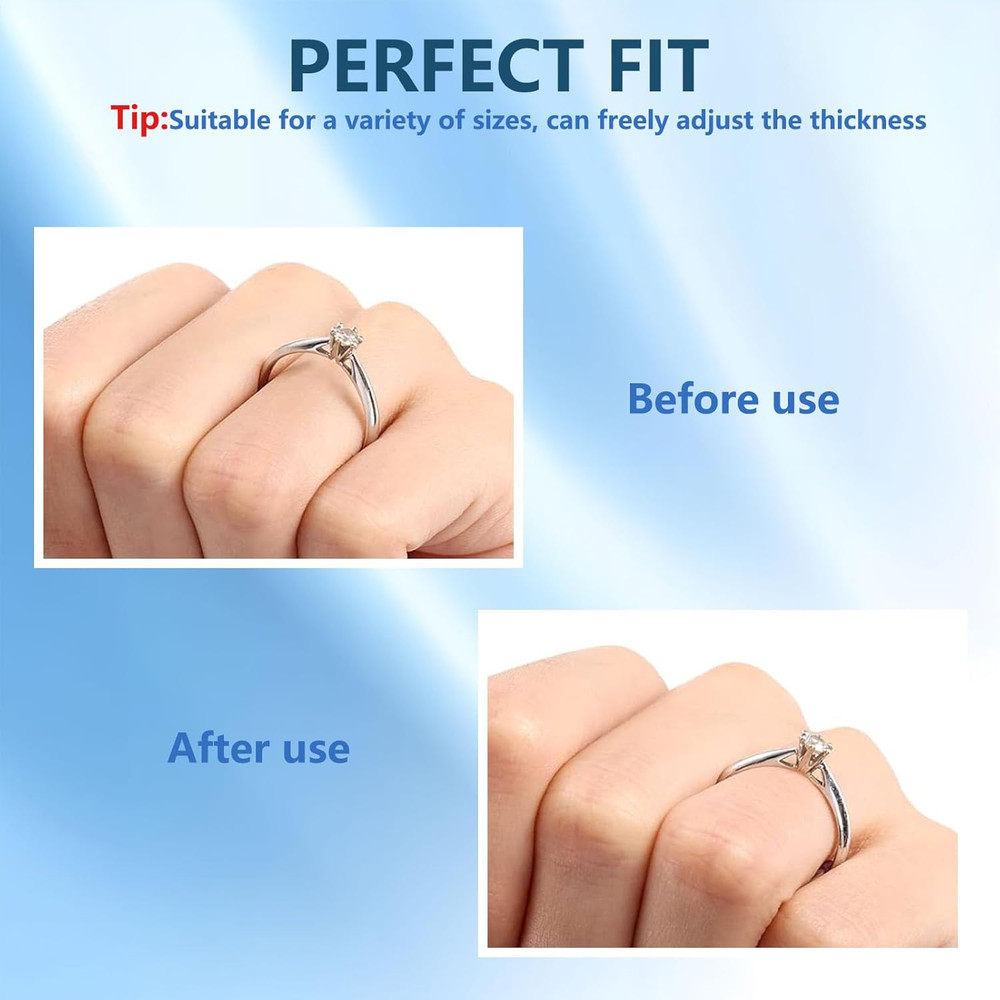 Innovative Ring Size Adjuster Adhesive with UV Light- Adjusts Any Ring Size, Eas