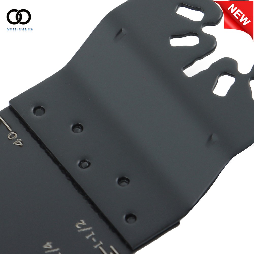 50Pcs Quick Release Multi Tool Titanium Curved Edge Oscillating Tool Blades