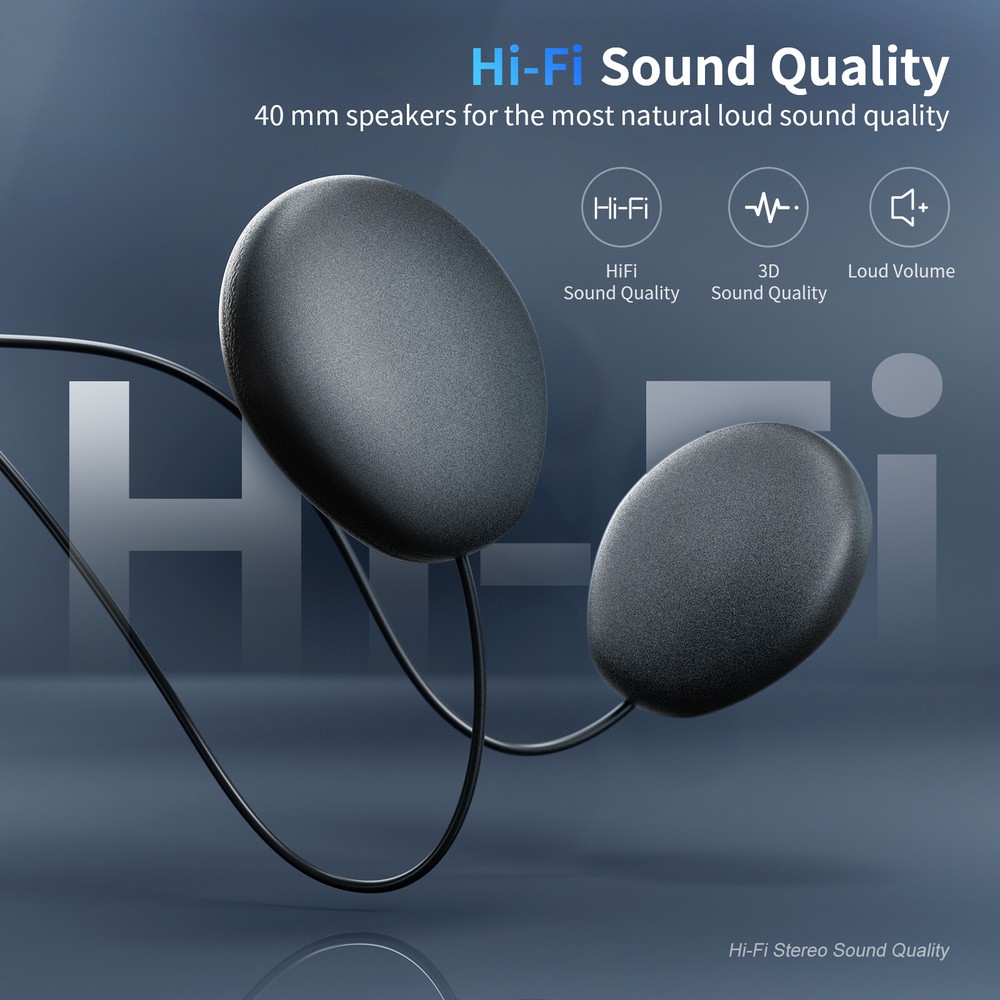 FX10C Motorcycle Intercom 32 Riders Communication Mesh Bluetooth Helmet Headset