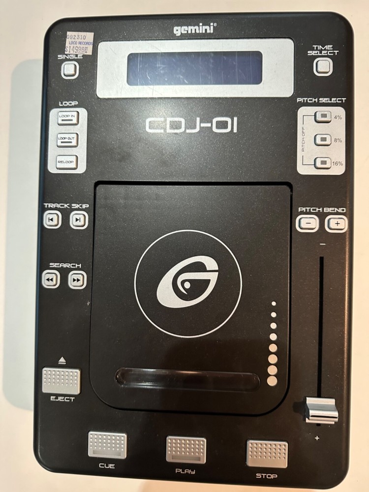 GEMINI CD Player CDJ-01. Looks Great