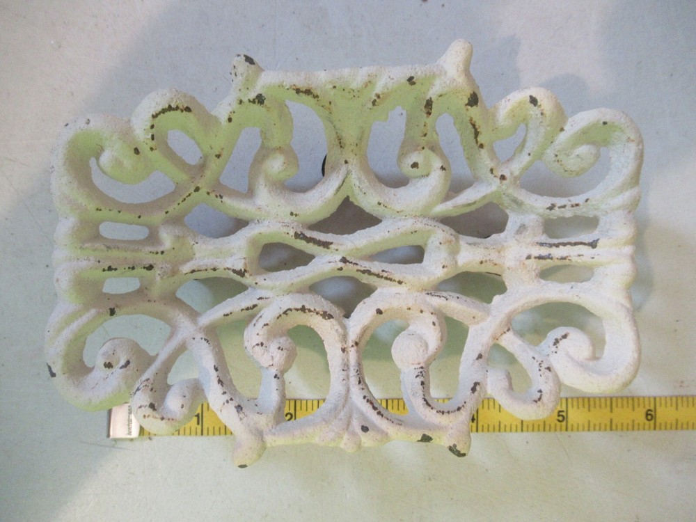 vintage Cast Iron Soap Dish #12