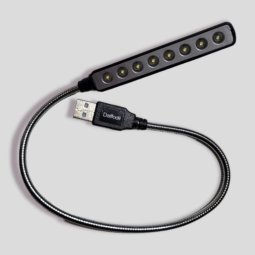 USB LED Light 8 Super Bright LED Reading Lamp USB