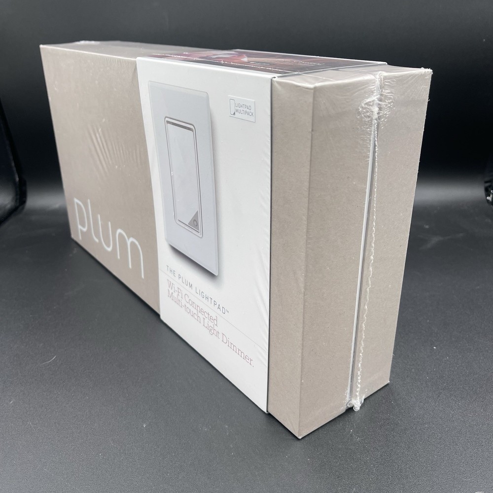 Plum Lightpad Wi-Fi Connected Multi Touch Light Dimmers
