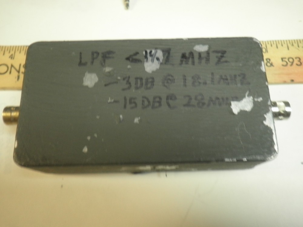 Filter, RF, Low Pass, 14.7 MHz, 20W, Steampunk