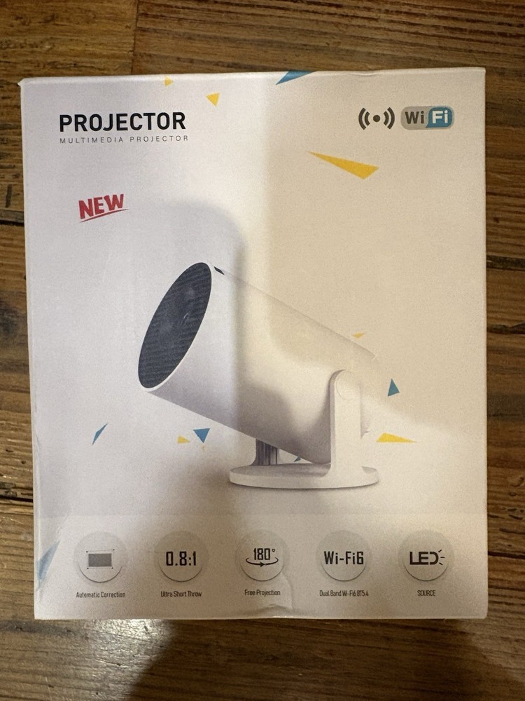 Multimedia Projector,  180 Degree, WiFi, HDMI