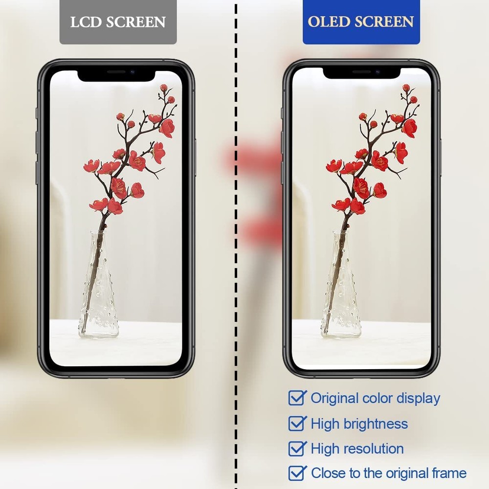 For iPhone 11 Pro OLED Display Touch Screen Digitizer Replacement Assembly Kit
