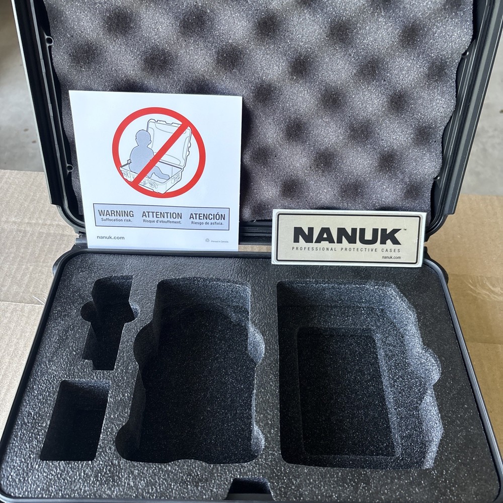 Nanuk 909 Classic Hard Plastic Camera Case , Black , Universal