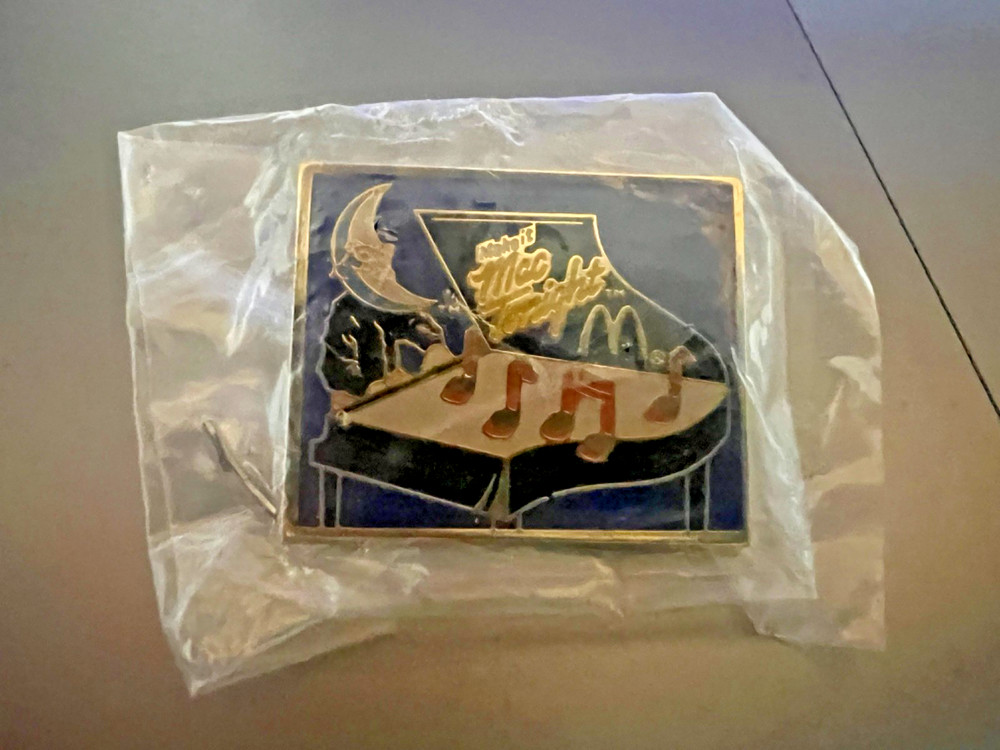 McDonalds Make It Mac Tonight Enamel Lapel