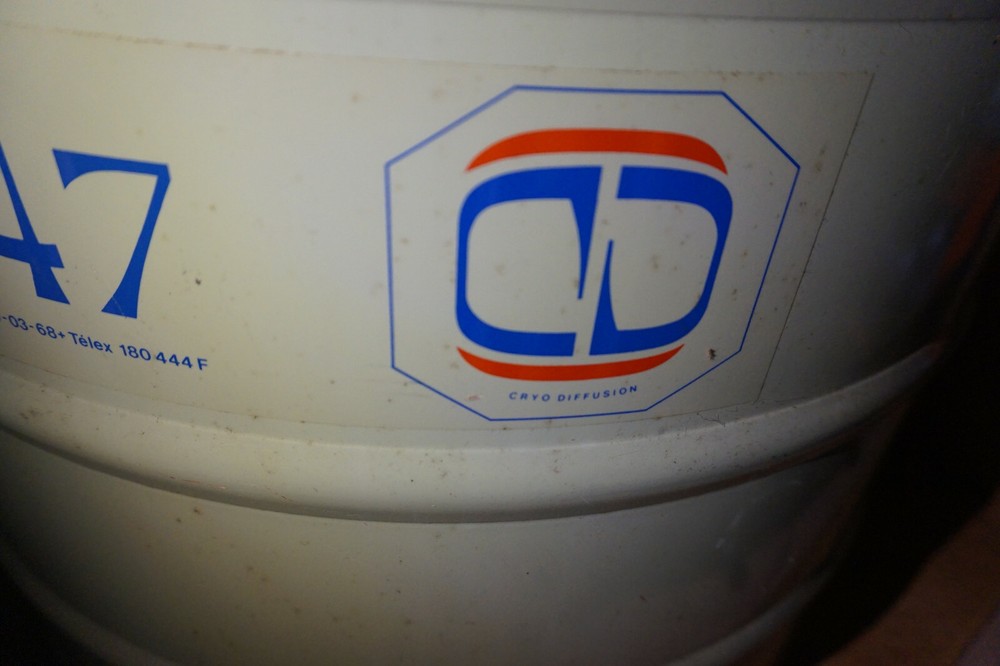 CD cryo diffusion CRYOGENIC LIQUID NITROGEN DEWAR 6 canisters CDB47 CDB 47 lo