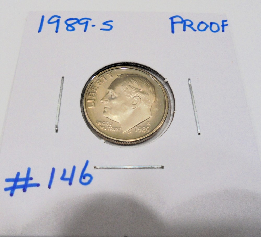 Nice 1989 s Proof Roosevelt Dime From A Proof Set