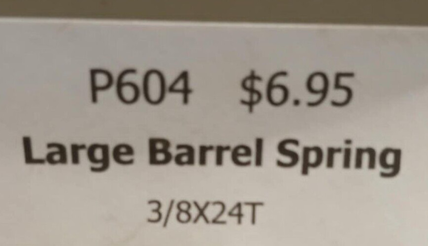 WORKMAN P604 HEAVY DUTY LARGE SPRING FOR ANTENNA ~~NEW!!~~