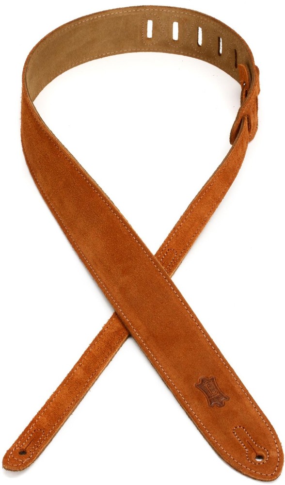 Levy's MS12 Suede Guitar Strap - Honey