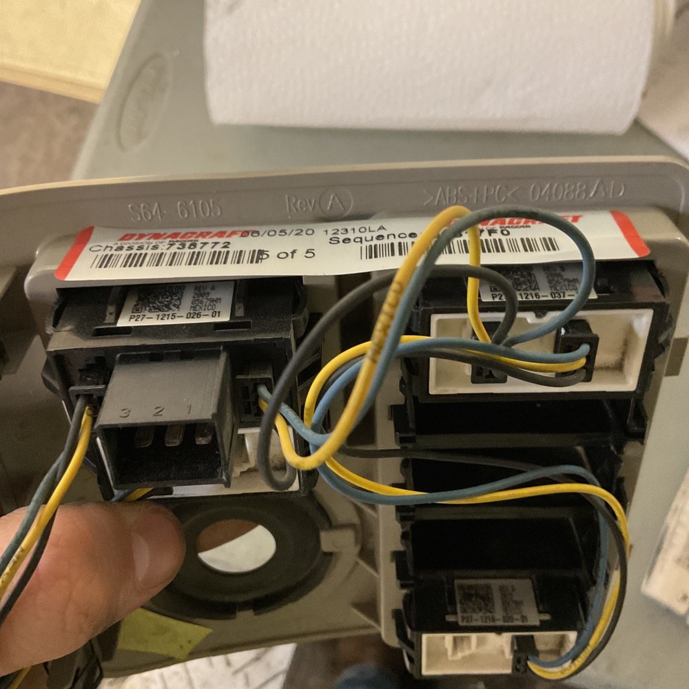 2020 Peterbilt/Paccar 579 Switch Dash Panel S64-6105